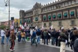 Manifestantes en CDMX 
