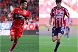 Gilberto Mora de Xolos y Armando González de Chivas.