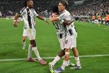 Jugadores de la Juventus celebrando.