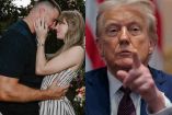 Taylor Swift y Travis Kelce / Trump