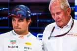 Helmut Marko y Sergio Pérez en Red Bull (Red Bull)