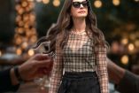 Anne Hathaway deslumbra con minifalda y top en 'El diablo viste a la moda 2'