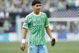 Obed Vargas con el Seattle Sounders.
