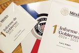 Larry Rubin destacó la invitación del gobierno de México a la presentación del Primer Informe. Foto: Especial