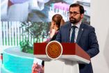 Alejandro Svarch Pérez, director general del IMSS-Bienestar en Palacio Nacional