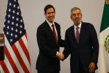 Marco Rubio y Juan Ramón de la Fuente ofrecieron un mensaje conjunto. Foto: Elizabeth Velázquez