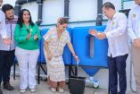 Evelyn Salgado entrega sistemas de captación de agua de lluvia en Guerrero