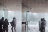 La fuerte tormenta en Puebla el 3 de septiembre provocó ráfagas de viento y granizo; una puerta de cristal en Torre Titanium fue arrancada, sin reportes de heridos