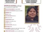 La joven fue vista por última vez en el municipio de San Salvador en Hidalgo.