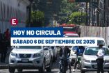 Hoy No Circula del 6 de septiembre del 2025.