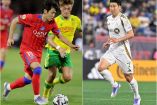 Lee Kang-in con el PSG y Son Heung-min con Los Ángeles FC.