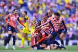 Chivas ganó al América en partido de la Liga MX Femenil (Mexsport)