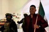 Analizan sanciones contra grupo musical que ‘jugó’ con la bandera en fiesta patria en Puebla