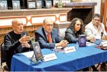 La presentación del libro El Poemar estuvo a cargo de Rubén Aguilar, Rubén Moreira, Consuelo Sáizar y Víctor Flores.