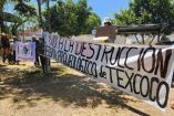 Vecinos de Texcoco exigieron que el Instituto Nacional de Antropología e Historia (INAH) restaure y proteja de forma inmediata el sitio arqueológico Ahuehuetes Tetzcoco,