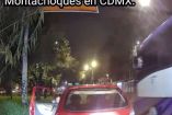 Presunto Montachoques en calzada Acoxpa.