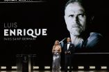 Por trabajo, Luis Enrique no acudió a la ceremonia.