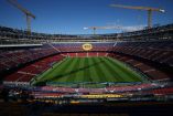El Camp Nou aún no podrá ser estrenado (Reuters)