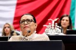 Rosa Icela Rodríguez en el Congreso de la Unión
