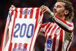 Antoine Griezmann llegó a 200 goles con el Atlético de Madrid (Reuters)