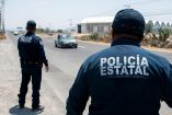 Elementos de la Policía Estatal en calles del estado de Hidalgo