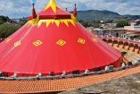 Convierten icónica plaza de toros en Tlaxcala en circo