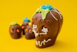 Cómo hacer calaveritas de chocolate