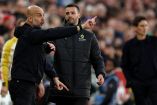 Guardiola, intensidad en cada partido.