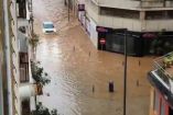 Inundaciones y caos en Ibiza por lluvias torrenciales paralizan vuelos y carreteras.