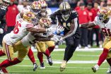 Alvin Kamara desea seguir con New Orleans Saints. (Foto: Reuters)