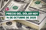 Tipo de cambio para hoy 14 de octubre de 2025.