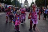 Marcha Zombie en CDMX.