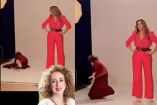 La Güereja aclara su caída en escena con Cecilia Galliano