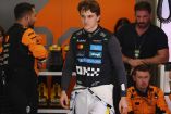 Oscar Piastri en el paddock.