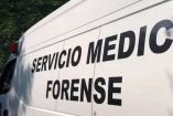 Vehículo del Servicio Médico Forense