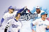 Fotoarte de jugadores de Dodgers y Blue Jays que jugarán la Serie Mundial.