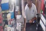 Taxista roba un celular en una tienda de Playa del Carmen; víctimas buscan localizarlo