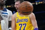 Luka Doncic, jugador de Lakers.