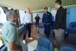 Javier Aguirre en las instalaciones de La Noria.