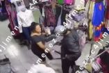 Robo en tienda de ropa en Iztapalapa.