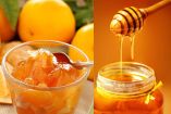 Gelatina cremosa de mandarina y miel, fácil de hacer