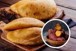 Empanadas rellenas de camote