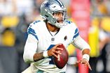 Dak Prescott, mariscal de campo de los Cowboys de Dallas.