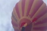 Accidente en globo aerostático.