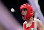 Imane Khelif, boxeadora de Argelia