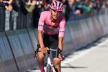 Isaac del Toro con maillot rosa. (Mexsport)