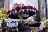 Catrina gigante para desfile de Día de Muertos en CDMX