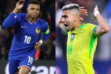 El partido entre Francia y Brasil se disputaría en Estados Unidos a solamente 3 meses del Mundial.