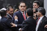 Martin Vizcarra fue condenado a 14 años de cárcel por cohecho y sobornos. (Reuters)