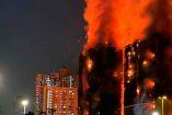 incendio en Hong Kong